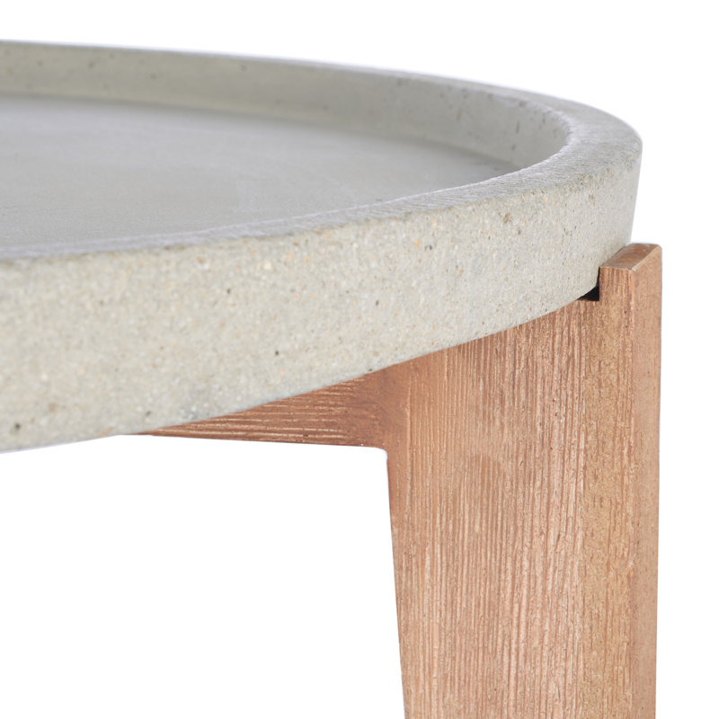 Table d'appoint Summerfield, Gris pâle, L 20,8 po x l 20,8 po