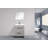 Lefkowitz 23.78 " W Freestanding Standard Free Standing Single Double Single Vanity Bathroom Vanity With Ceramic Top