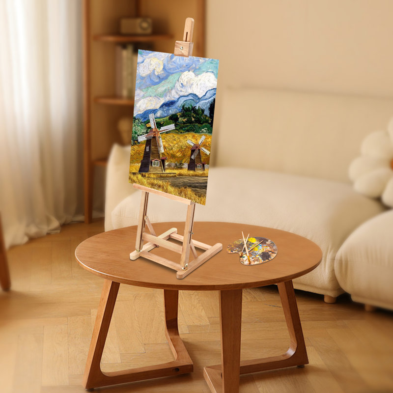 Support à peinture en bois flexible