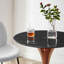 Table de bar Lippa, plateau rond en marbre artificiel, par Modway-410900541-410900536-410900532