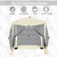 Toile de tente abri de camping avec abri de jardin Pop Up