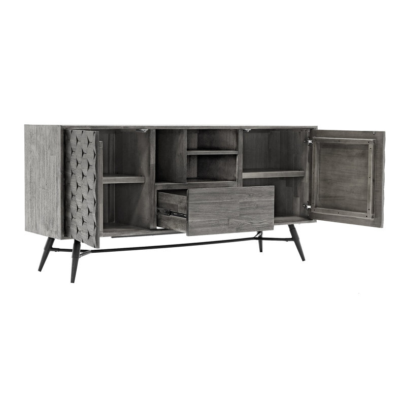 Buffet en bois d'acacia