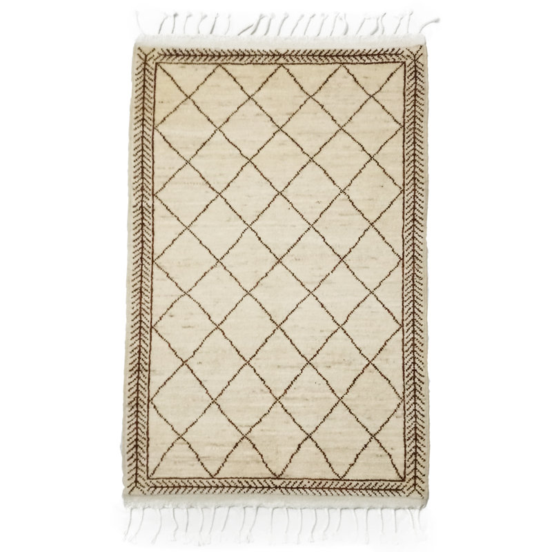 Fremantle Geometric Hand Woven Area Rug, Rectangle 120 x 180cm