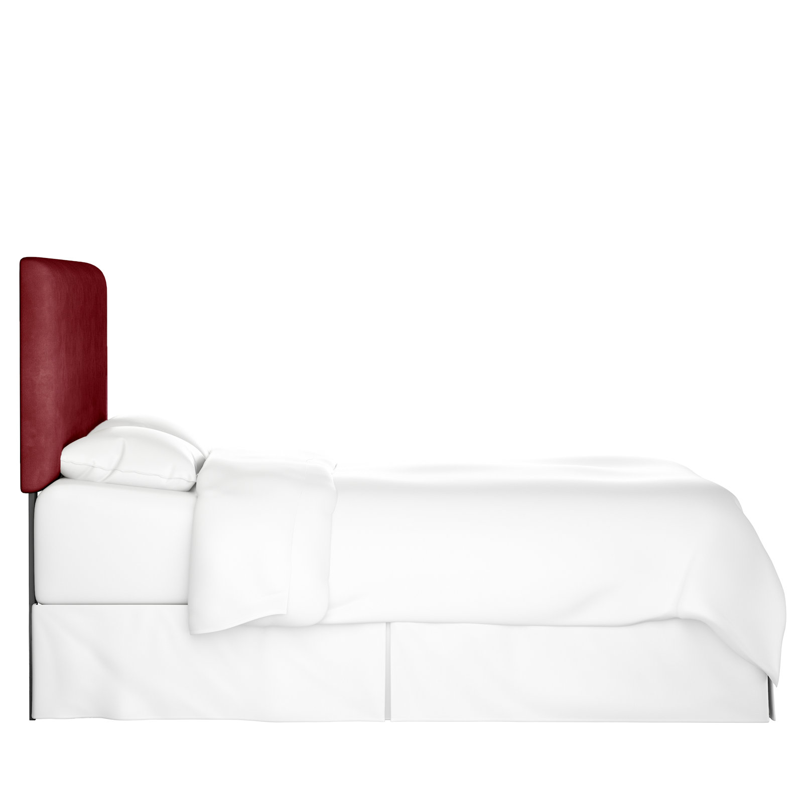 Eisley Upholstered Headboard, Full, Classic Berry Velvet