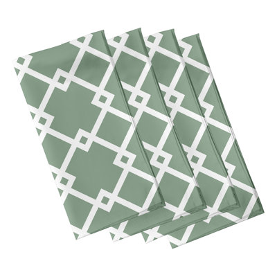 Latatia Polyester Geometric Square Napkin