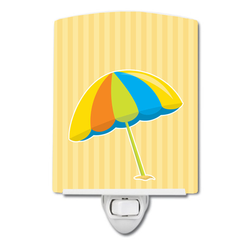 Éclairage de nuit en céramique de parasol Beach