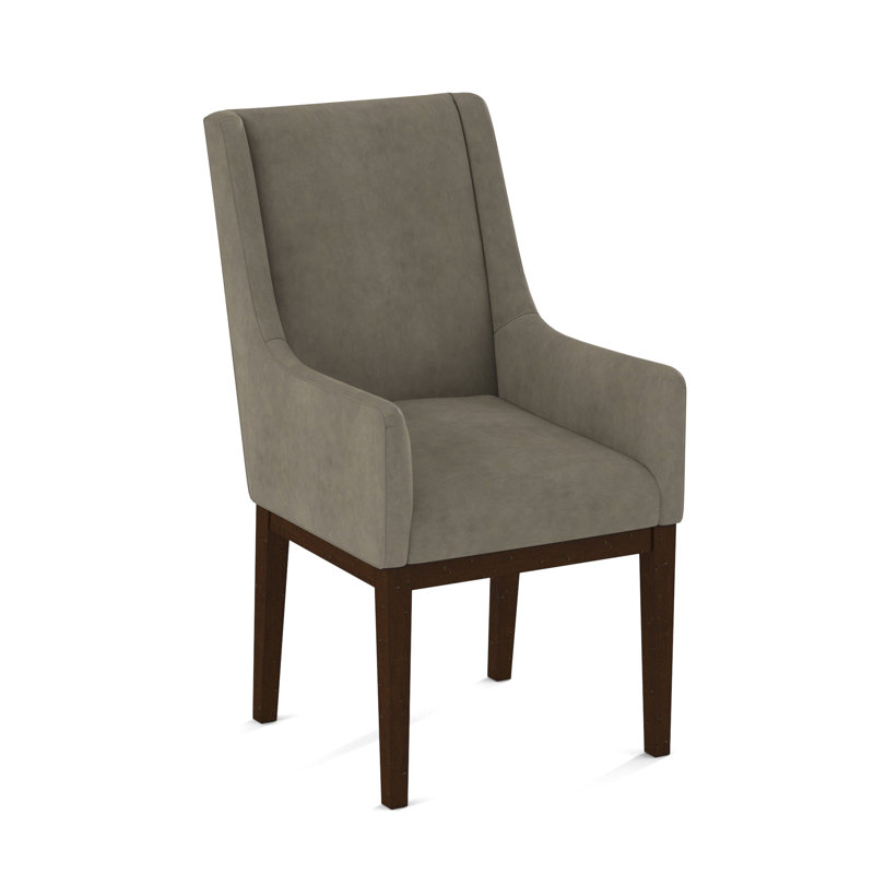 Upholstered Arm Chair, Applause Ashton, White