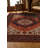 Guria Orange Oriental Vintage Look Machine Printed Cotton Chenille Area Rug-528774796