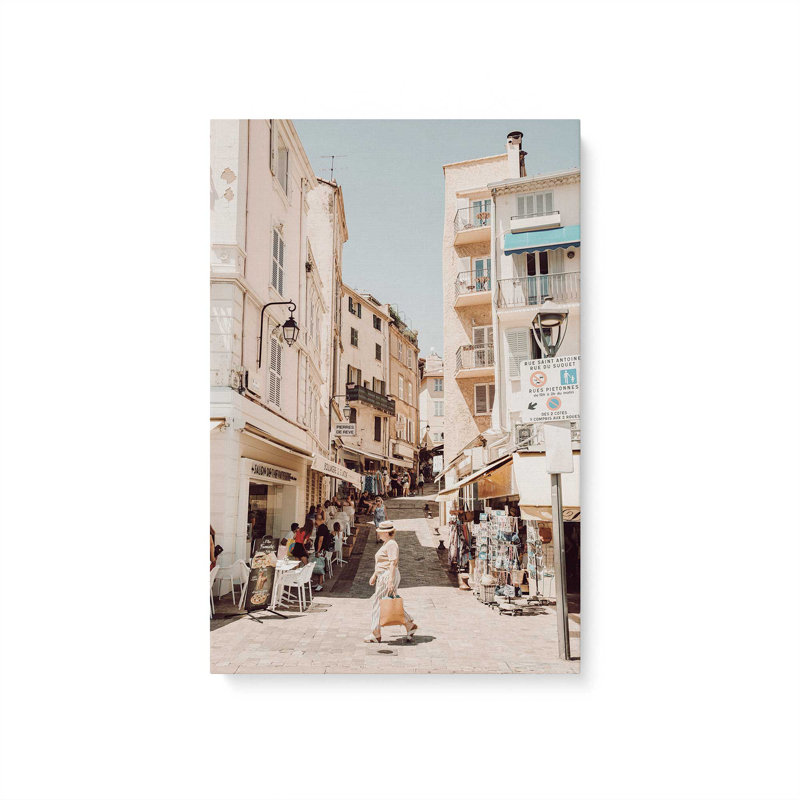 Charmant Paris Stroll, reproduction sur toile tendue, Toile tendue, H 30 po x l 20 po x P 1,25 po