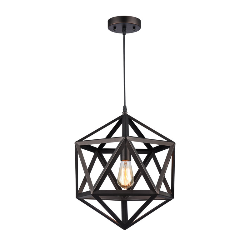 Luminaire suspendu géométrique 1 lumière Gurney Slade