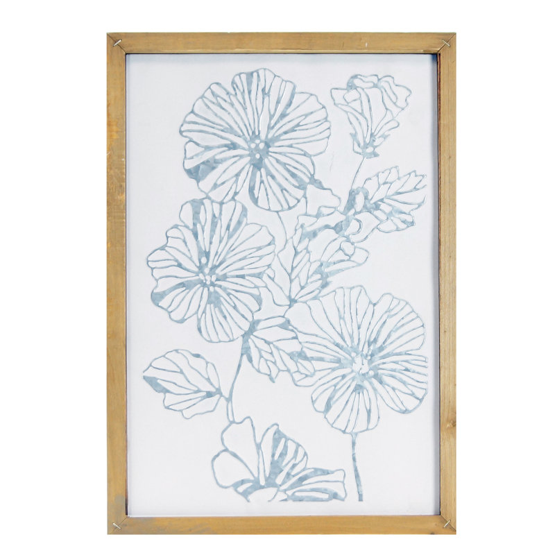 Bois, art mural brun 21 po