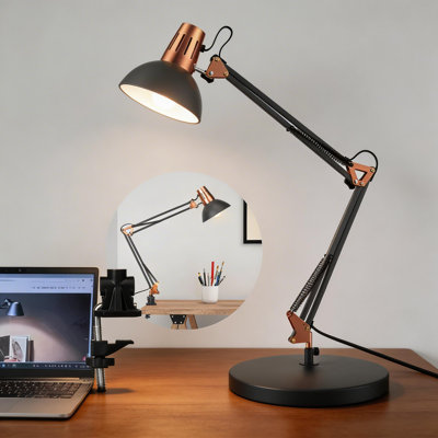 Metal Clip On Lamp