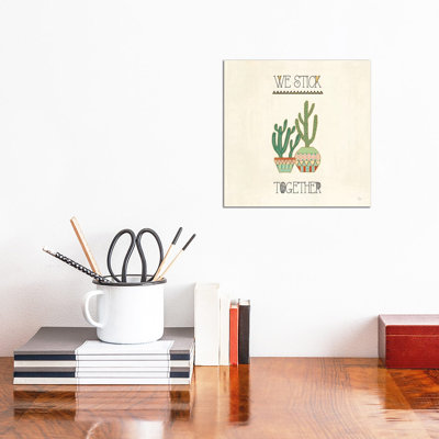 Southwest Geo VIII by Veronique Charron - Wrapped Canvas Gallery-Wrapped Canvas Giclée