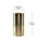 Vase cylindrique Mercer41 Gold
