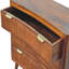 Sartre Solid Wood 75cm W 3 - Drawer Chest of Drawers