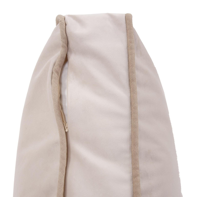 20 coussins goussets Bella - Insert en duvet, Sable