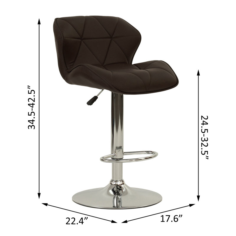 Tabourets de bar, Brun