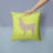 Llama Check Square Outdoor Throw Pillow-23813395-48710426