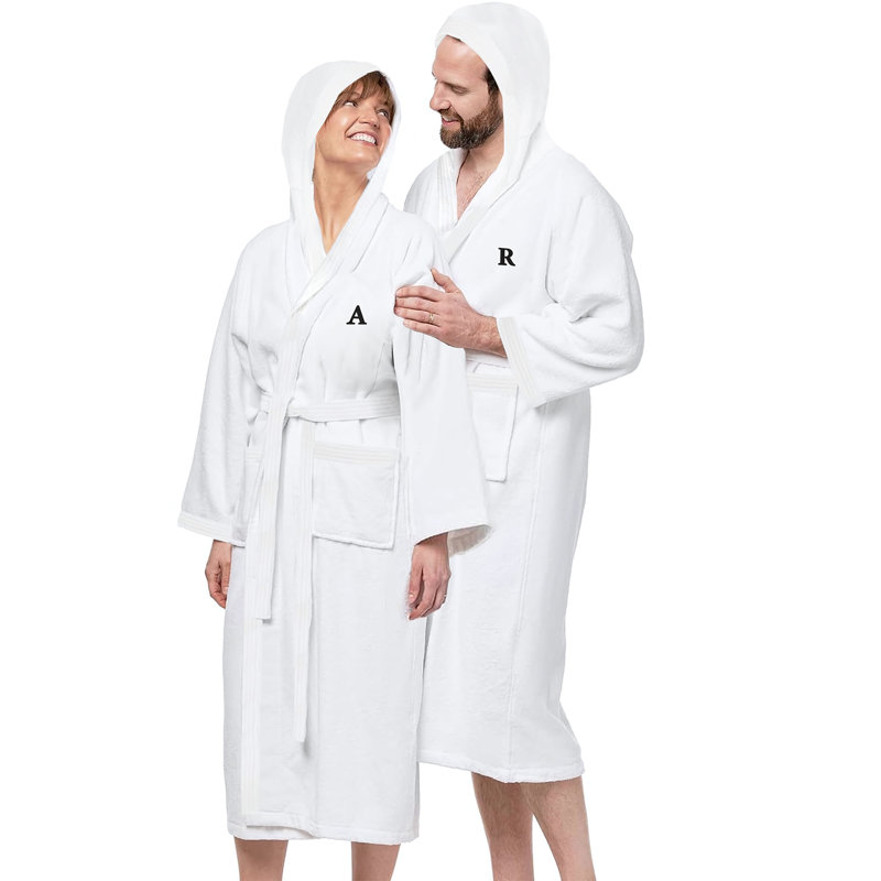 Ensemble de peignoir kimono à capuchon personnalisé, Oui