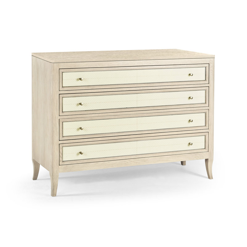 Water 4 - Drawer Solid Wood Dresser