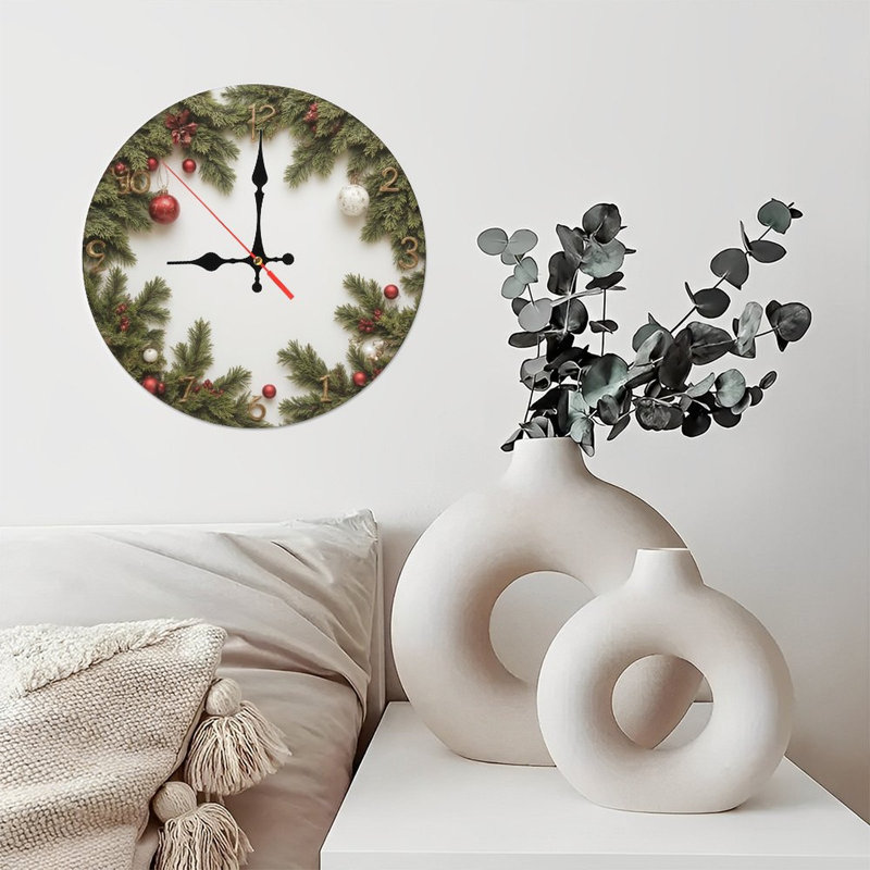 Horloge dorée à paillettes dorées 83