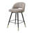 Cliff Swivel Upholstered Counter Stool with Metal Frame-72767076-72767077