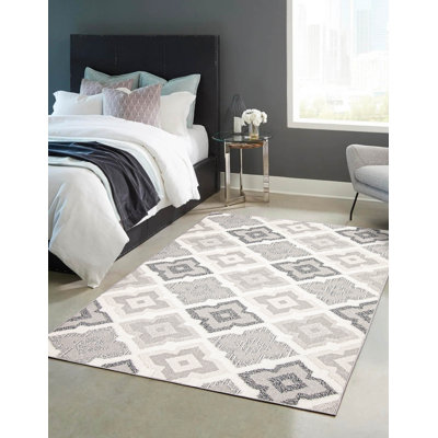 Tapis ivoire Arael