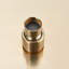 Brushed Gold Concealed Shower Mixer Set Round Twin Head Combo 2 Way Valve Taps