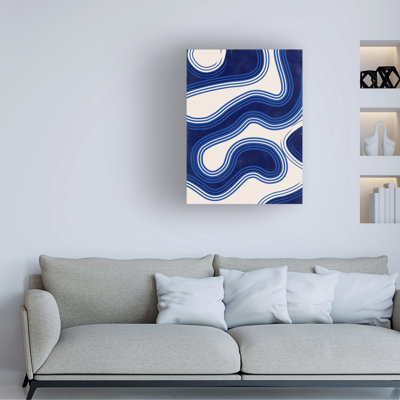 Indigo6 - Impression sur toile tendue