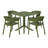 4-Person Outdoor Square Dining Set-971515563