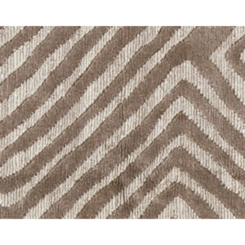High-Quality Hand-Knotted Charcoal Area Rug