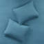 Ensemble de literie en seersucker 8 pièces pour lit double / grand lit à imprimé aquarelle apaisant bleu orage, 2 taies décoratives bleu sarcelle, 3 coussins décoratifs pour chambre à coucher avec édredon matelassé-120945241-120945243