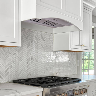 Akicon Stainless Steel 600 CFM Ducted (Vented) Insert Range Hood