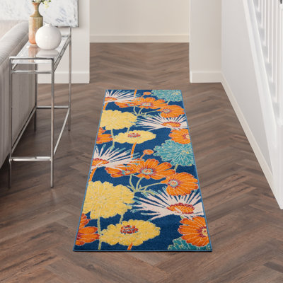 Abruscato Floral Indoor Rug