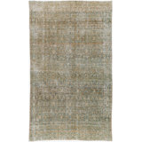 Antique One of a Kind One-of-a-Kind 5'8" x 9'7" Hand Knotted Area Rug