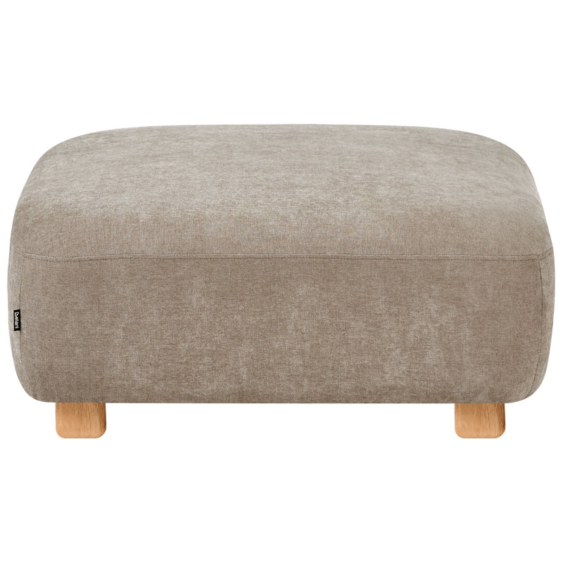 Tambre 79 Wide Ottoman, Fabric, Beige