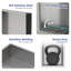 Niche murale en acier inoxydable-102479740