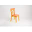 Chaise d'appoint empilable en résine à dossier croisé Guthbrand-1635590884