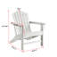 Chaise Adirondack en plastique Byrge-1371150504