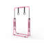 Barre de gymnastique horizontale ajustable pour enfants - Station de pratique à domicile rose