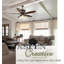 5.38'' H Glass Bell Ceiling Fan Fitter Shade