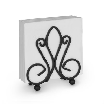 Porte-serviettes fleur de lis