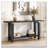 62.9" Modern Minimalist Console Table, Solid Wood Entryway Sofa Table-882478503