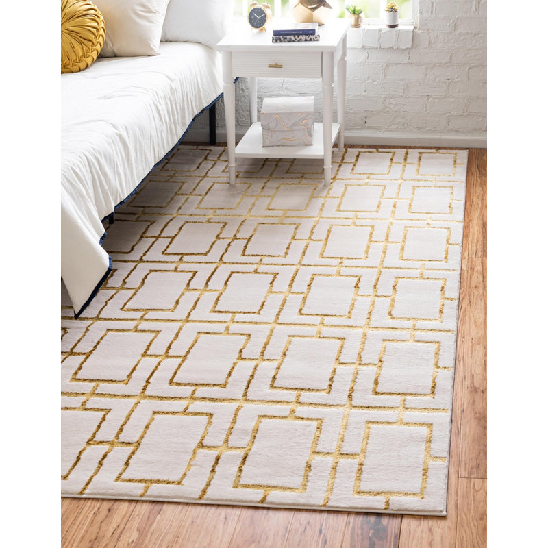 Corando Geometric Indoor Rug, Rectangle 7'10" x 10'