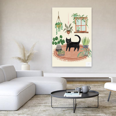 Urban Jungle IV - appartement d'animaux, art des chats noirs
