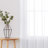 Rod Pocket Sheer Voile Curtain (Set Of 2)-102091502-102091507