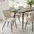 9-Piece Extendable Dining Table Set with Upholstered Side Chairs-82684296