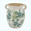 Vase 9,6 "H 9,6" Floral