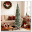 Arbre de Noël artificiel enneigé 9 pi