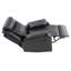 Fauteuil inclinable Ward, noir-765201375
